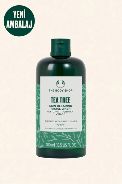 The Body Shop Çay Ağacı Tea Tree Yüz Yıkama Jeli 400 ml ürün görseli 1