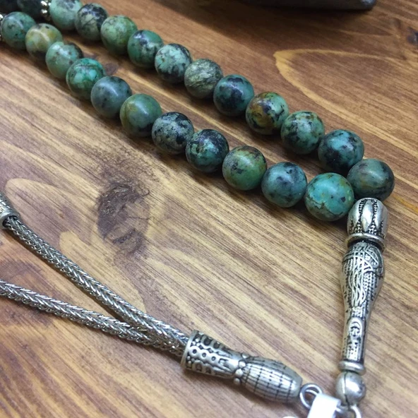 DOĞAL TAŞ TURKUAZ MAT 8MM. ürün görseli 1