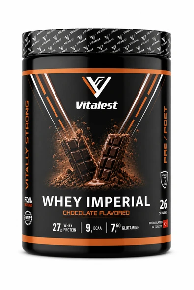 Whey Protein Çikolata 988g | 27g Protein, 9g BCAA, 7.5g Glutamin ürün görseli 1