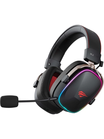Havit Gamenote H2039BG RGB 7.1 Kablolu/Kablosuz Kulak Üstü Oyuncu Kulaklığı (OUTLET) ürün görseli 1