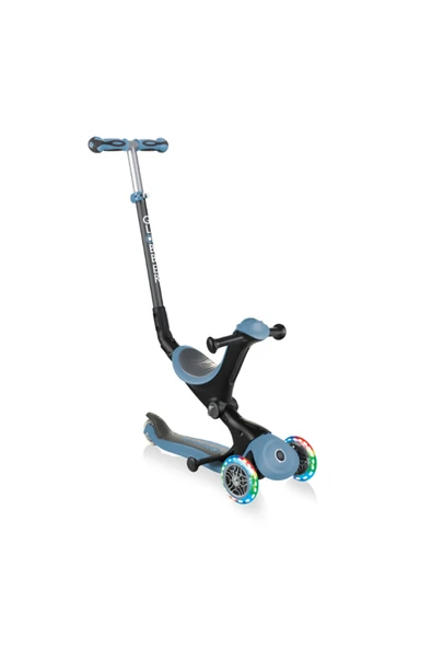 Globber Go Up Deluxe Işıklı Scooter - Pastel Mavi ürün görseli 1