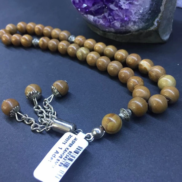DOĞAL TAŞ JASPER KAHVE 8MM ürün görseli 1