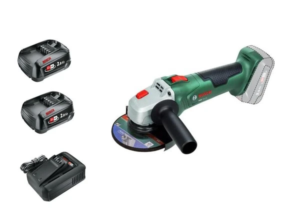 Bosch PWS 18V-70 2x2.0Ah Çift Akülü Taşlama Makinesi ürün görseli 1
