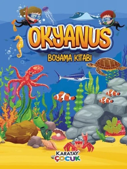 Okyanus Boyama Kitabı ürün görseli 1