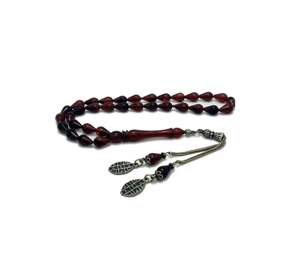 KEHRİBAR SIKMA KHR GÜMÜŞ 6MM DAMLA KESİM (1) ürün görseli 1
