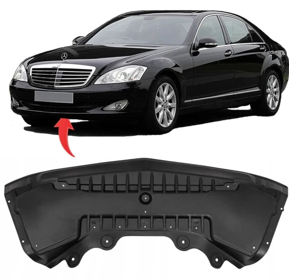 Mercedes S Class W221 05-13 Tampon Alt Muhafaza A2215242130 ürün görseli 1