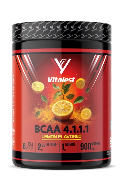 BCAA 4:1:1 300 g Limon | 6 g BCAA (Lösin 4 g, İzolösin 1 g, Valin 1 g) ürün görseli 1