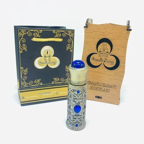 OSMANLI SARAYI SAHRA-İ CEDİT KOKUSU BRONZ KULE ŞİŞE 7GR ürün görseli 1