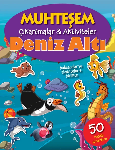 Muhteşem Çıkartmalar ve Aktiviteler - Deniz Altı ürün görseli 1