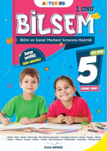 1. Sınıf 2025 BİLSEM Sınavına Hazırlık 5’li Deneme Sınavı ürün görseli 1
