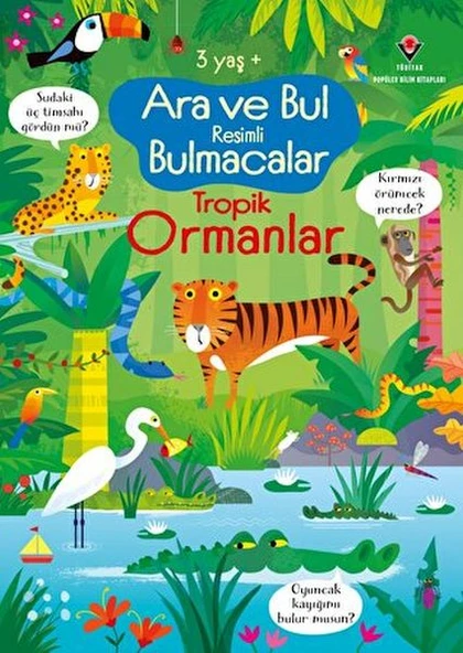 Ara ve Bul Resimli Bulmacalar Tropik Ormanlar ürün görseli 1