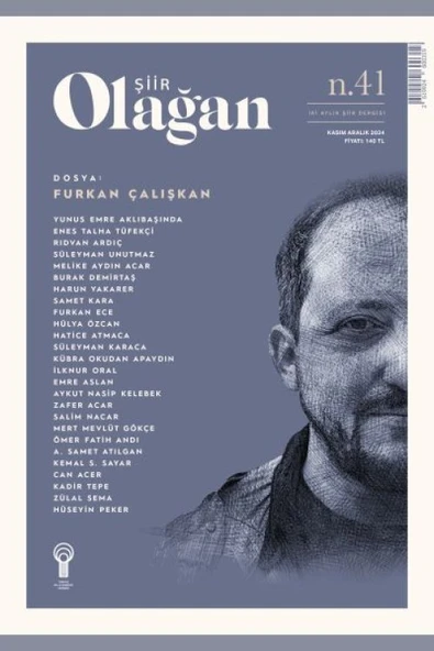 Olağan Şiir (41. Sayı) ürün görseli 1