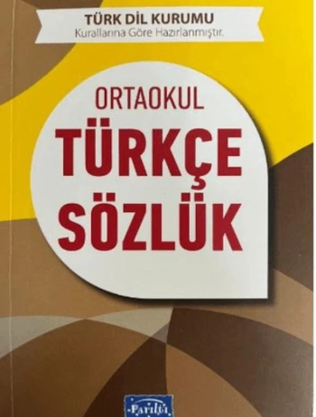 Ortaokul Türkçe Sözlük ürün görseli 1