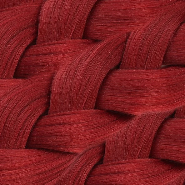 Sentetik Örgülük Esperer 100 Gr. / Açık Kızıl - Resim 3