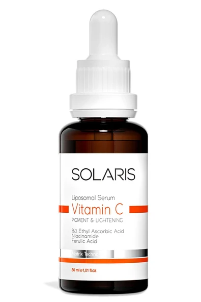 Tüm Ciltler Için C Vitamini Serum Leke Karşıtı 30 ml (3% ETHYL ASCORBİC ACİD VE NİACİNAMİDE) ürün görseli 1