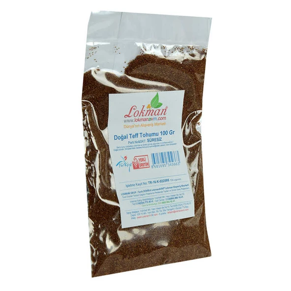 Doğal Teff Tohumu 100 Gr Paket - Resim 4