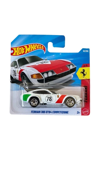 Hot Wheels Ferrari 365 GTB4 Competi Cok Renkli ürün görseli 1