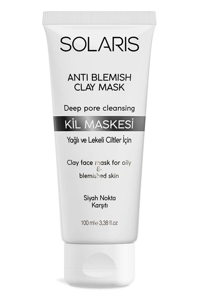 Kil Maskesi Yağlı Ve Lekeli Ciltler İçin 100 ml ürün görseli 1
