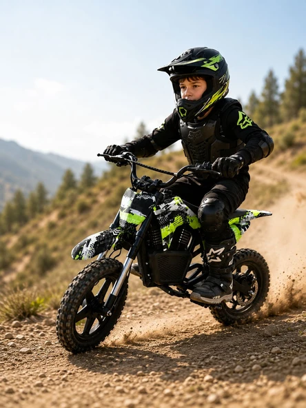 Elektrikli Mini Croos Çocuk Motosiklet ürün görseli 1