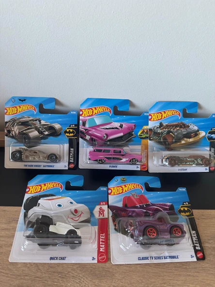 Hot Wheels 5 li set ürün görseli 1