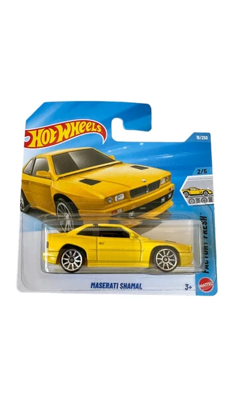 Hot Wheels Masserati Shamal Sarı ürün görseli 1