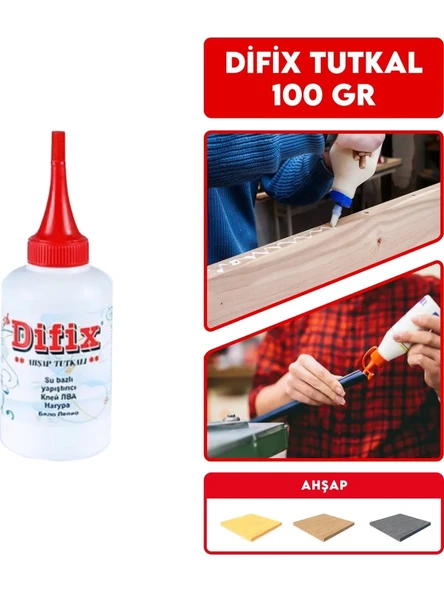 Difix Su Bazlı Ahşap Tutkalı ürün görseli 1
