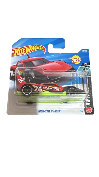 Hot Wheels High-Tail Chaser Kırmızı ürün görseli 1