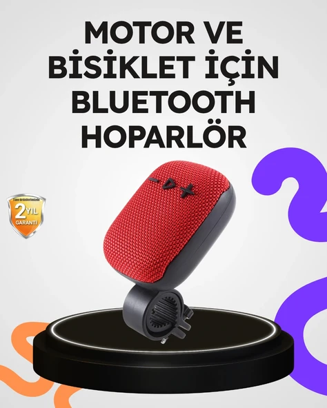 5W Kablosuz Bluetooth Hoparlör Güçlü Bas Fm Radyo ürün görseli 1