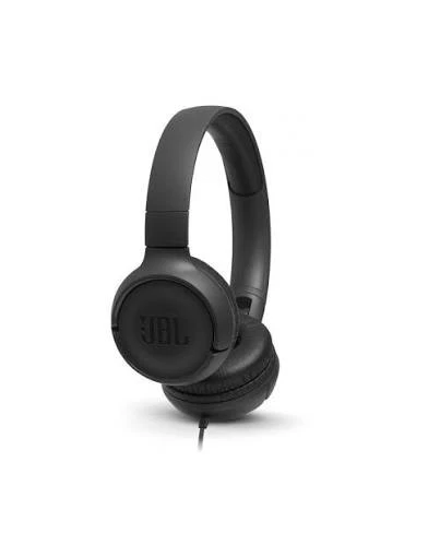 (Kutusu Açılmış Ürün) JBL T500 Siyah Kablolu Kulak Üstü Kulaklık (JBL Türkiye Garantili) ürün görseli 1