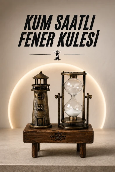 Eyfel Kulesi Deniz Feneri Dekoratif Masa Biblosu Hediyelik ürün görseli 1