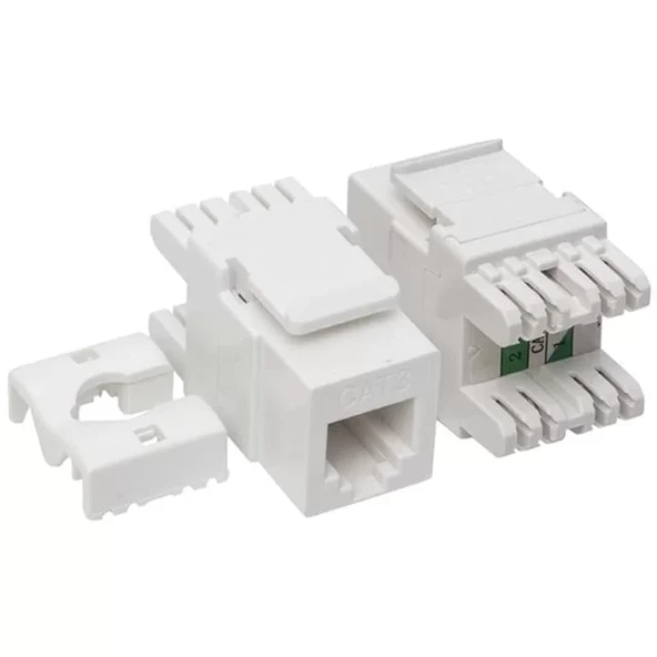 Rj 45 Cat3 Şase 180 Derece Keystone ürün görseli 1