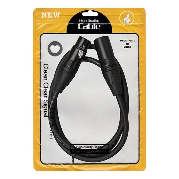 Magicvoice Yn105 Erkek + Dişi 10 Metre Kablo - Resim 2