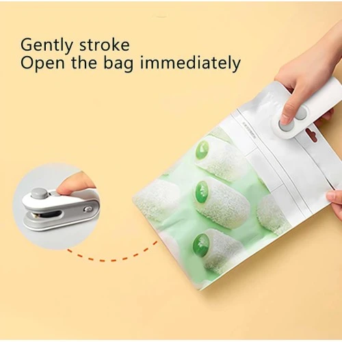 Mini Şarj Edilebilir Poşet Kapatıcı - Resim 2