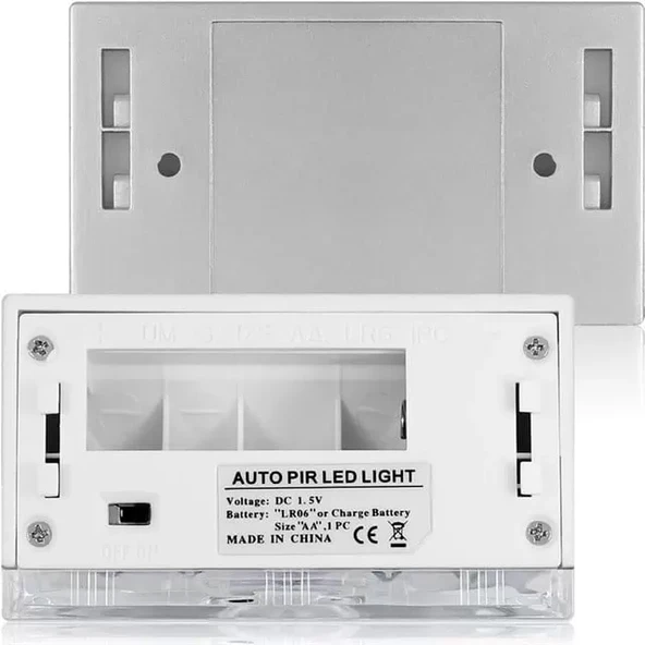 Pm-37708 Hareket Sensörlü 4 Led'Li Pratik Aydınlatma - Resim 4
