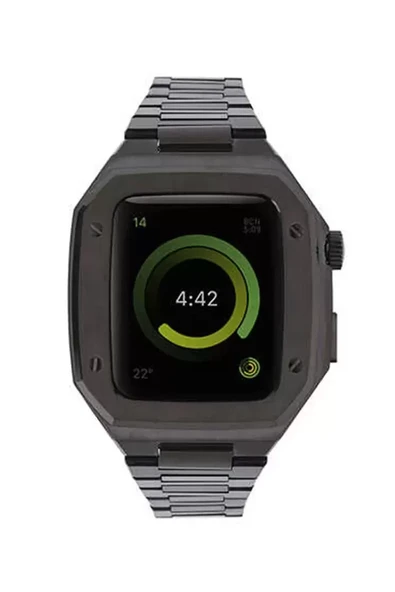 Watch 44Mm Metal Petek Kasalı Kordon - Siyah ürün görseli 1