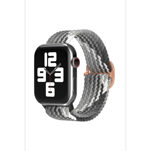 Watch 22Mm Kordon - Gri-Siyah - Resim 2