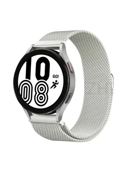 Galaxy Watch 4 Metal Mıknatıslı Kordon - Gümüş ürün görseli 1