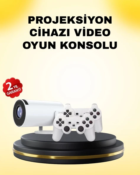 Film Dizi Oyun İçin Taşınabilir Kablosuz Mini Projeksiyon ürün görseli 1