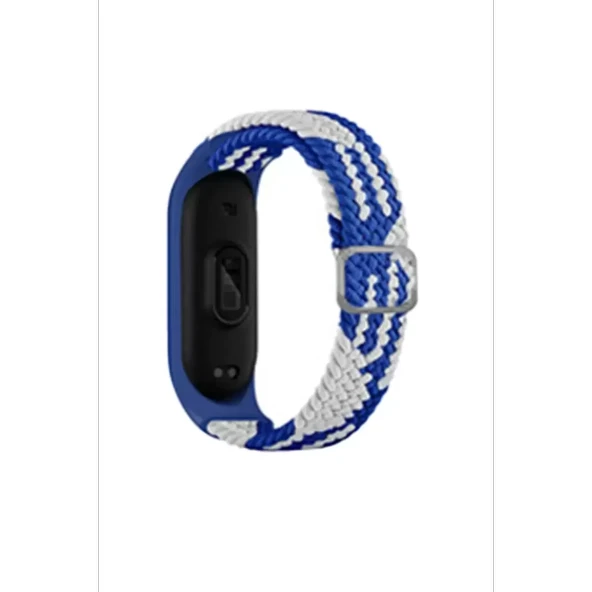 Mi Band 7 Kordon - Mavi-Beyaz - Resim 2