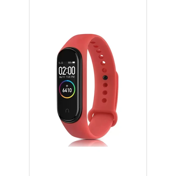 Mi Band 7 Klasik Kordon - Pembe - Resim 2