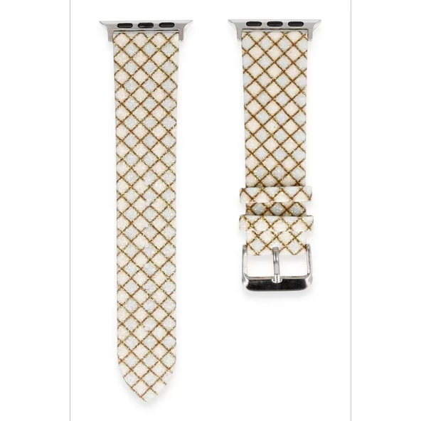 Watch 38Mm Karo Motif Kordon - - Resim 3