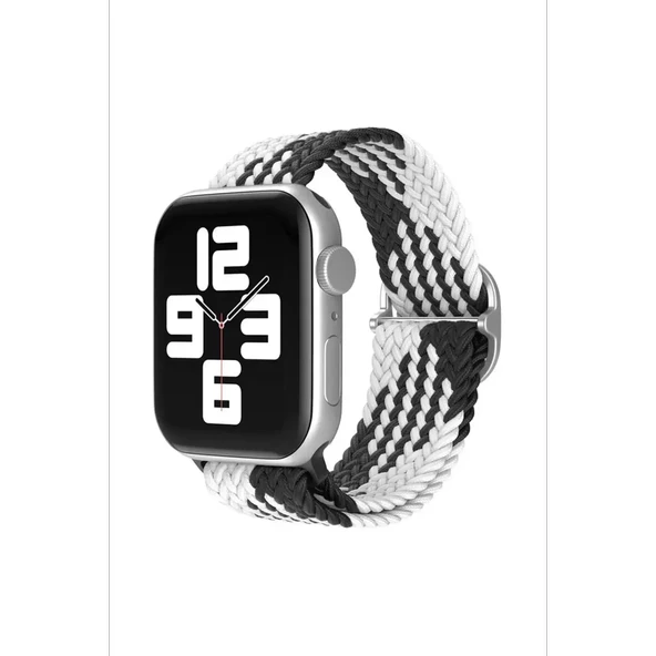 Watch 38Mm Kordon - Siyah-Beyaz - Resim 2
