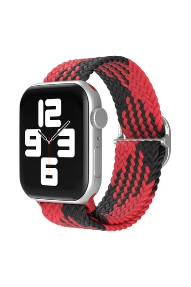 Watch 22Mm Kordon - Kırmızı-Siyah ürün görseli 1