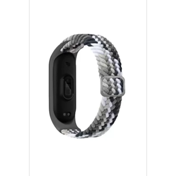 Mi Band 4 Kordon - Gri-Siyah - Resim 2