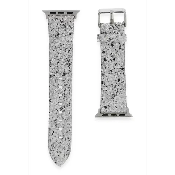 Watch 42Mm Starry Taşlı Kordon - Gümüş - Resim 3