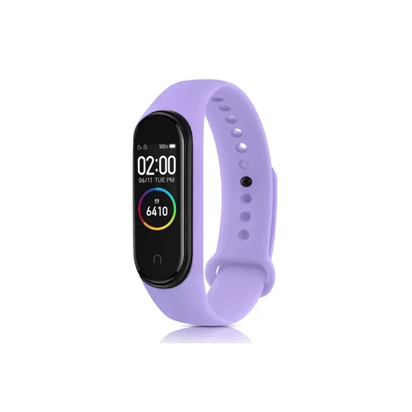 Mi Band 6 Klasik Kordon - Lila - Resim 3