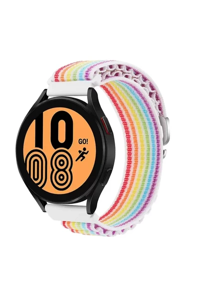 Watch 20Mm Kr410 Kumaş Kordon - Gökkuşağı ürün görseli 1
