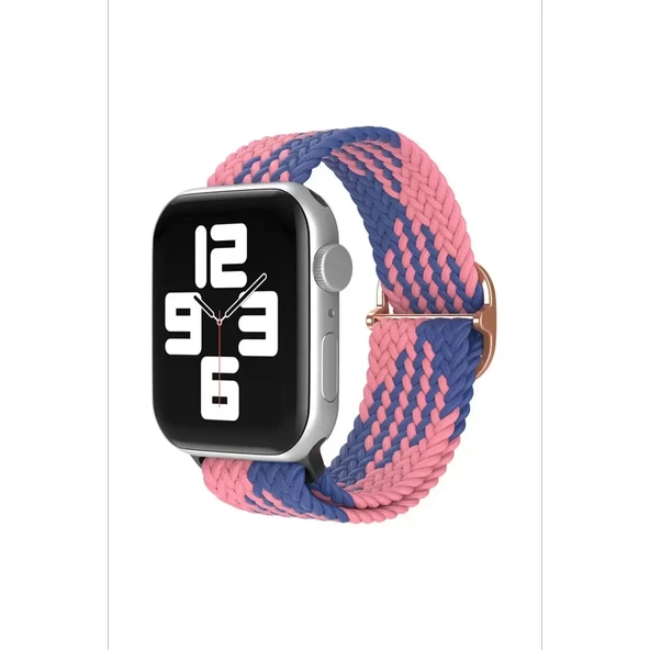 Watch 38Mm Kordon - Pembe-Mavi - Resim 2
