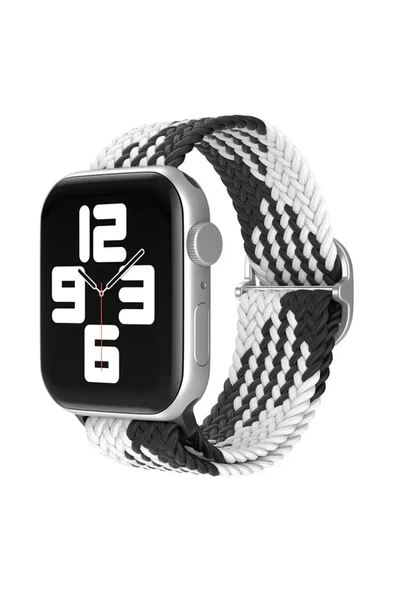Watch 22Mm Kordon - Siyah-Beyaz ürün görseli 1