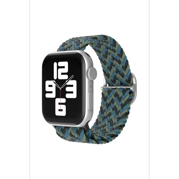 Watch 38Mm Kordon - Zigzag Mavi-Yeşil - Resim 2